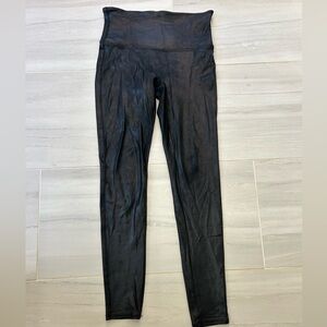 Spanx Faux Leather Leggings Size L